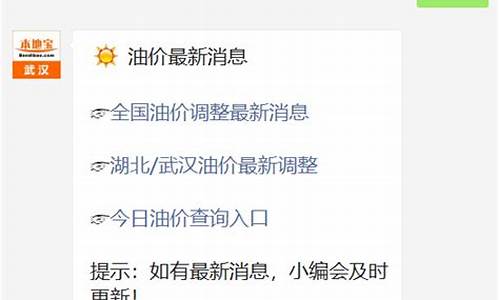武汉油价表_武汉油价查询